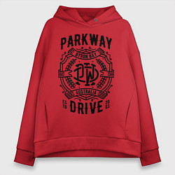 Женское худи оверсайз Parkway Drive: Australia