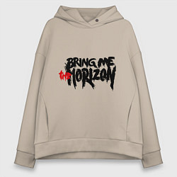 Женское худи оверсайз Bring me the horizon