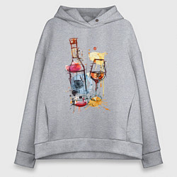 Женское худи оверсайз Винишко