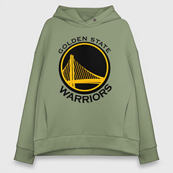 Женское худи оверсайз GOLDEN STATE WARRIORS