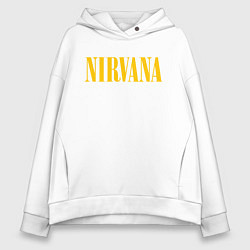 Женское худи оверсайз NIRVANA