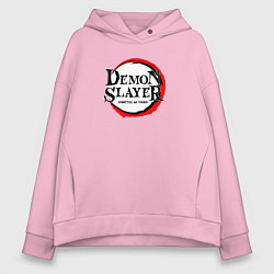 Женское худи оверсайз KIMETSU NO YAIBA