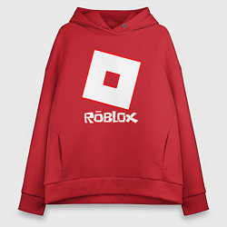 Толстовка оверсайз женская ROBLOX, цвет: красный