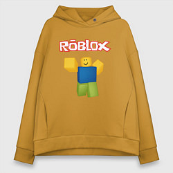 Толстовка оверсайз женская ROBLOX, цвет: горчичный