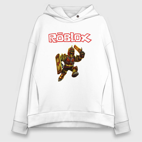 Женское худи оверсайз ROBLOX / Белый – фото 1