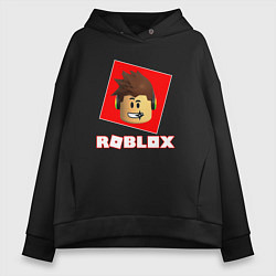 Толстовка оверсайз женская ROBLOX, цвет: черный