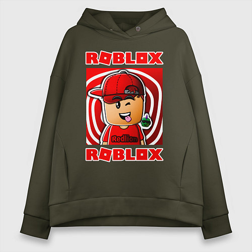 Женское худи оверсайз ROBLOX / Хаки – фото 1