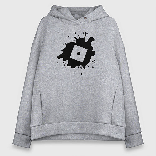Женское худи оверсайз ROBLOX / Меланж – фото 1