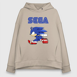 Женское худи оверсайз SEGA