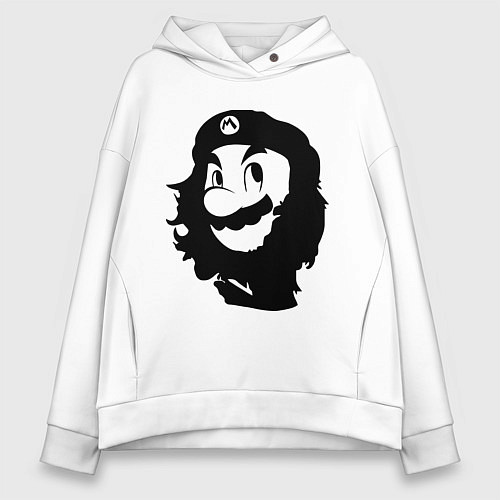 Женское худи оверсайз Che Mario / Белый – фото 1