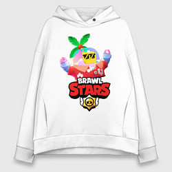 Женское худи оверсайз BRAWL STARS TROPICAL SPROUT