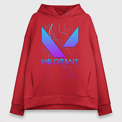 Женское худи оверсайз VALORANT