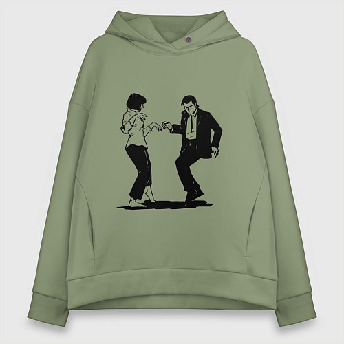 Женское худи оверсайз Грязные танцы Z / Авокадо – фото 1