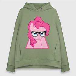 Толстовка оверсайз женская Pinky Pie hipster, цвет: авокадо