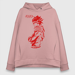 Женское худи оверсайз JoJo Bizarre Adventure
