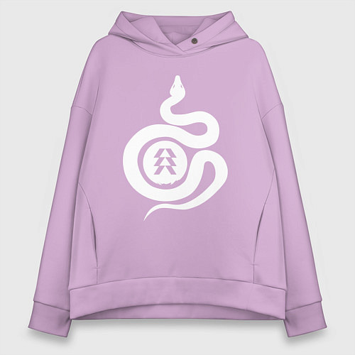 Женское худи оверсайз DESTINY 2 / Лаванда – фото 1