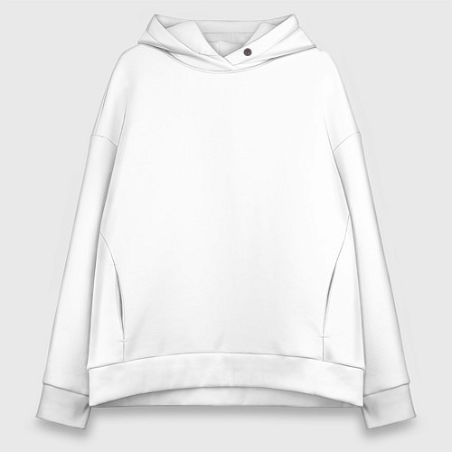 Женское худи оверсайз Моя геройская академия / Белый – фото 1
