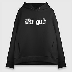 Женское худи оверсайз Git gud