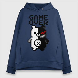 Женское худи оверсайз MONOKUMA GAME OVER