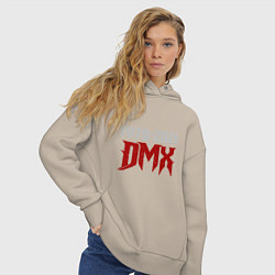 Толстовка оверсайз женская DMX Life, цвет: миндальный — фото 2