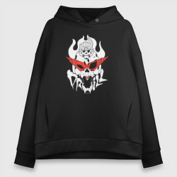 Женское худи оверсайз Gurren Lagann Drill