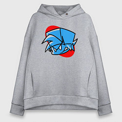 Женское худи оверсайз Boyfriend Friday Night Funkin