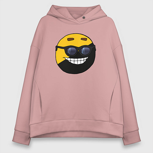 Женское худи оверсайз Анкап / Пыльно-розовый – фото 1