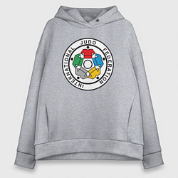 Женское худи оверсайз Judo Federation