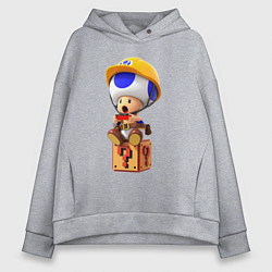 Женское худи оверсайз Toad