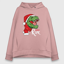 Женское худи оверсайз T-rex Merry Roar