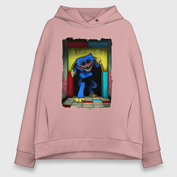Толстовка оверсайз женская ХАГИ ВАГИ, Я ТЕБЯ ПОЙМАЮ, цвет: пыльно-розовый