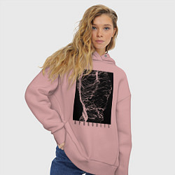 Толстовка оверсайз женская APHRODITE Fashion summer 2022, цвет: пыльно-розовый — фото 2