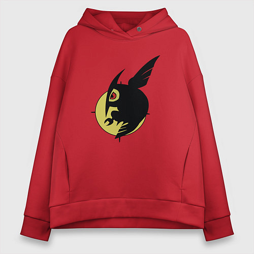 Женское худи оверсайз Night raid Akame ga kill / Красный – фото 1
