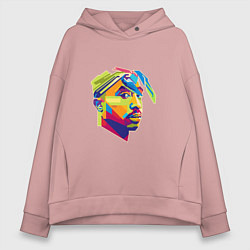 Женское худи оверсайз 2PAC Style