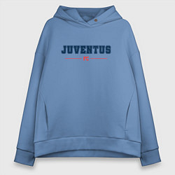Толстовка оверсайз женская Juventus FC Classic, цвет: мягкое небо