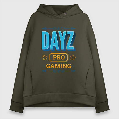 Женское худи оверсайз Игра DayZ PRO Gaming / Хаки – фото 1