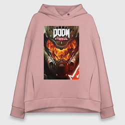 Женское худи оверсайз Doom eternal - poster