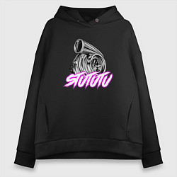 Женское худи оверсайз JDM турбина stututu