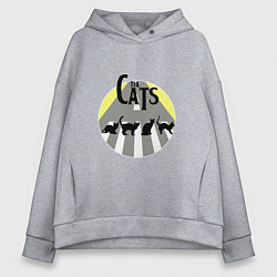 Женское худи оверсайз The Cats