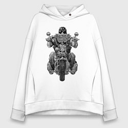 Женское худи оверсайз Ride biker