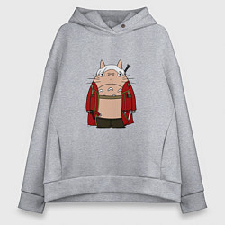 Толстовка оверсайз женская Totoro Dante, цвет: меланж