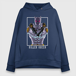 Женское худи оверсайз Killer Queen anime