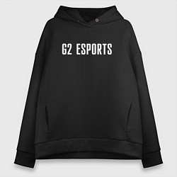 Женское худи оверсайз G2 ESPORTS