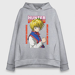 Женское худи оверсайз Курапика Курута