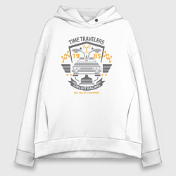 Женское худи оверсайз Путешественники во времени