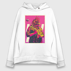 Толстовка оверсайз женская Dangerous Jacket, цвет: белый