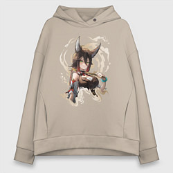 Женское худи оверсайз Tingyun Honkai