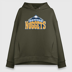 Женское худи оверсайз Denver Nuggets