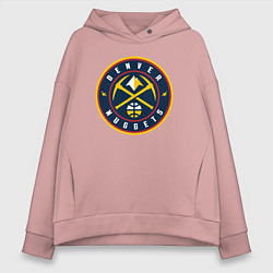 Женское худи оверсайз Denver Nuggets