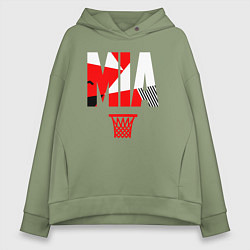 Женское худи оверсайз Miami buckets